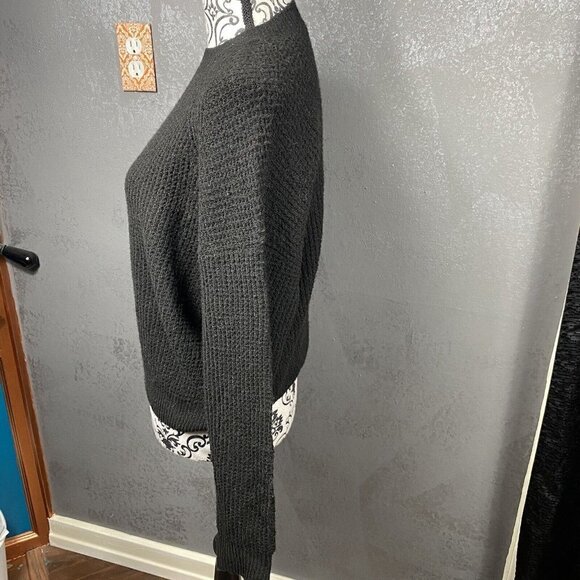 Abound Womens Thermal Pullover Solid Color Long Sleeves Crew Neck Stretch. Sz XS - Picture 6 of 11
